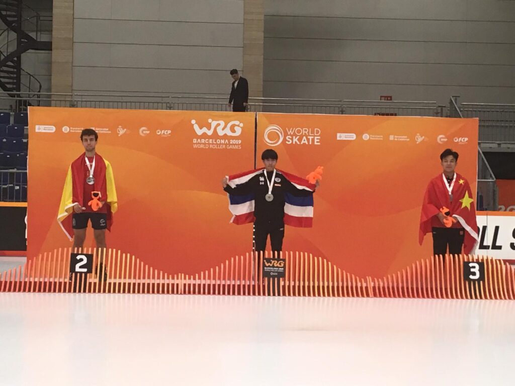 2º en los World Roller Games en Barcelona / 2nd in the World Roller Games in Barcelona